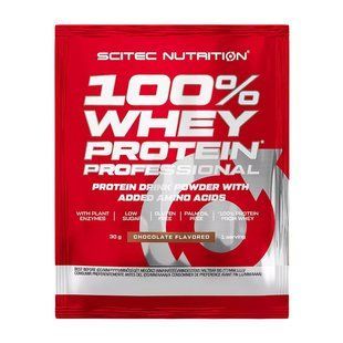 Scitec Nutrition, 100% Whey Protein Professional, 30 g, lemon cheesecake