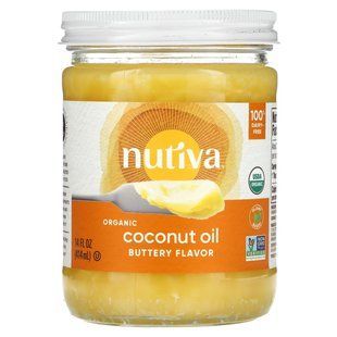 Кокосовое масло органик Nutiva (Coconut Oil) 414 мл купить в Киеве и Украине