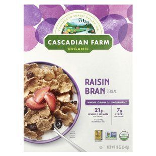 Органический хлеб из отрубей с изюмом, Cascadian Farm, 340 г (12 унций) купить в Киеве и Украине
