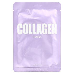 Strengthening fabric mask with collagen, Lapcos, 1 pc., 25 ml.