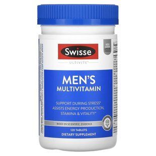 Мультивитамины для мужчин Swisse (Ultivite Men's Multivitamin) 120 таблеток купить в Киеве и Украине