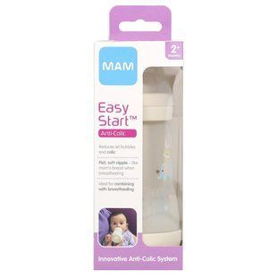 MAM, Easy Start, Anti Colic Bottle, 2+ Months, 1 Count купить в Киеве и Украине