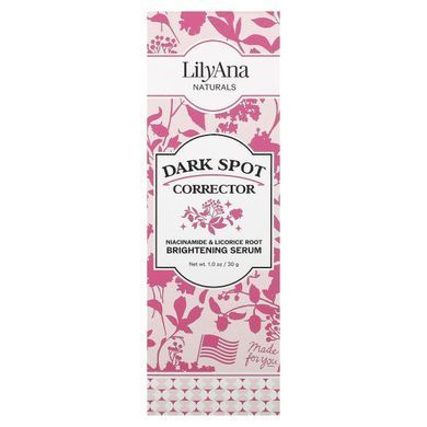 Lilyana Naturals, Dark Spot Corrector, Brightening Serum, 30 g (1 ounce)