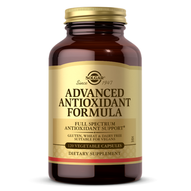 Покращена антиоксидантна формула Solgar (Advanced Antioxidant Formula) 120 капсул