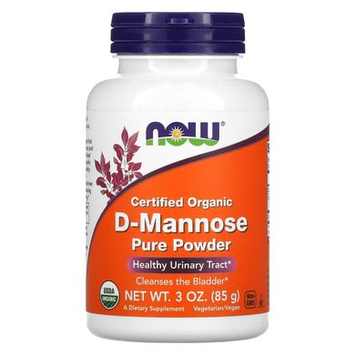 Д-маноза порошок Now Foods (D-Mannose) 85 г