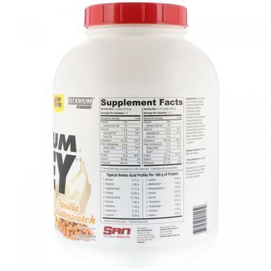SAN Nutrition 100% Pure Titanium Whey 2.268 kg