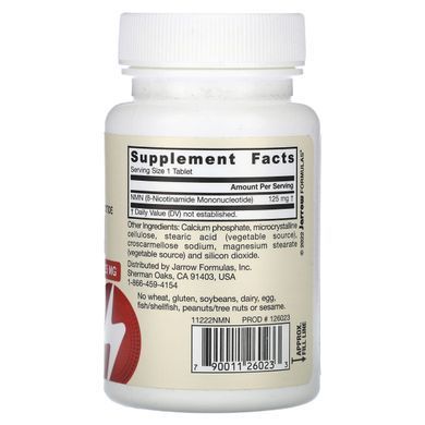 Jarrow Formulas, NMN, никотинамид мононуклеотид, 60 таблеток купить в Киеве и Украине
