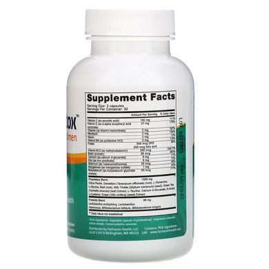 Детокс для женщин и мужчин, FertileDetox, Fairhaven Health, 90 капсул купить в Киеве и Украине