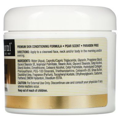 Anti-Aging Cream with Collagen Pear Scent Mason Natural (Collagen Cream) 114 g