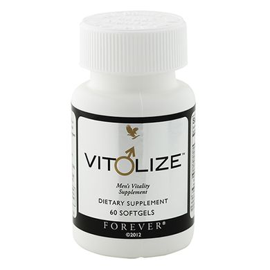 Витамины для предстательной железы мужчин Витолайз мужская энергия (Vitolize Mans Vitality) 60 капсул купить в Киеве и Украине
