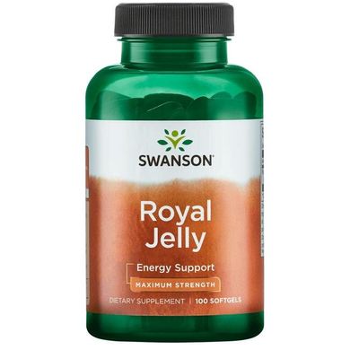 Маточне молочко - максимальна сила, Royal Jelly - Maximum Strength, Swanson, 33333 мг, 100 капсул