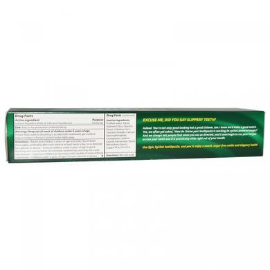 100% Sweetened Xylitol, Mint Toothpaste with Fluoride, Epic Dental, 4.9 ounces