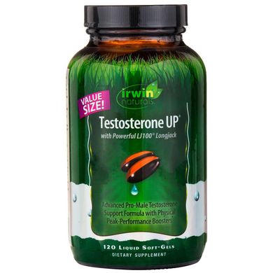 Формула підвищення тестостерону Irwin Naturals (Testosterone UP) 120 капсул