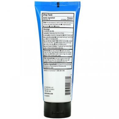 JR Watkins, Pain-Relieving Cooling Gel, Natural Menthol, 3.3 ounces (93 g)