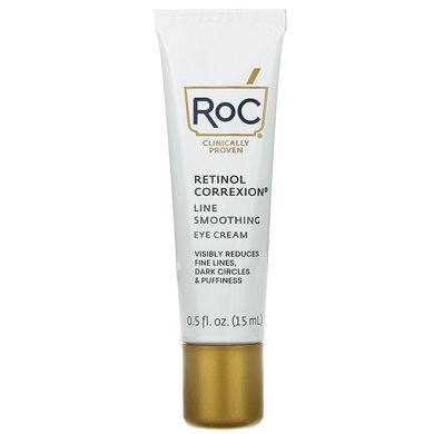 Крем для повік з ретинолом, Retinol Correxion Line Smoothing Eye Cream, RoC, 15 мл