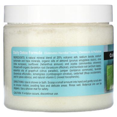 Body scrub and cellular toxin removal, with grapefruit and juniper, Abra Therapeutics, 10 ounces (283 grams)