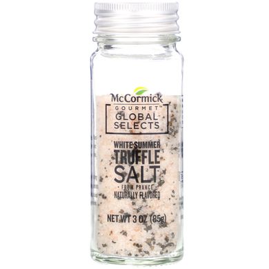 Белая летняя трюфельная соль из Франции, с натуральным вкусом, McCormick Gourmet Global Selects, 85 г купить в Киеве и Украине