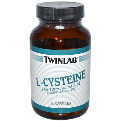 L-цистеїн, Twinlab, 60 капсул