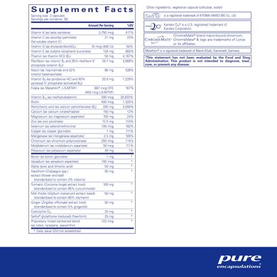 Мультивітамінно-мінеральний комплекс для тренувань Pure Encapsulations (UltraNutrient) 180 капсул