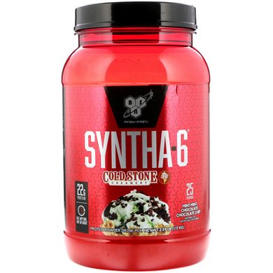 Syntha-6, Cold Stone Creamery, м'ята і шоколадна крихта, 2,59 фунта (1, BSN, 1,17 кг