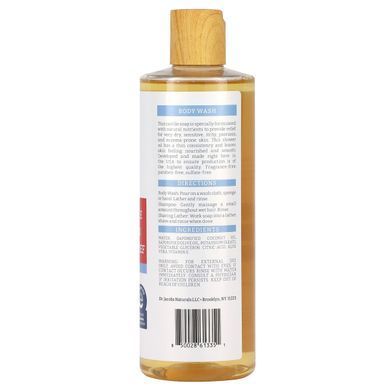 Dr. Jacobs Naturals, Pure, кастильський гель для душу від екземи та псоріазу, без ароматизаторів, 473 мл (16 унцій)