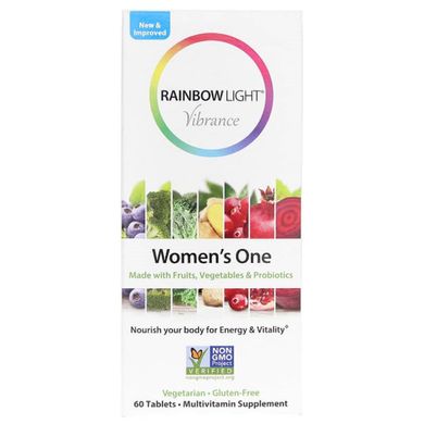 Вітаміни для жінок Rainbow Light (Women's One) 60 таблеток