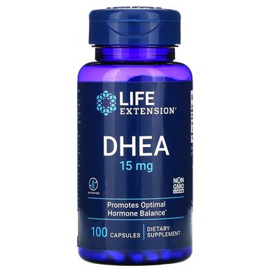 ДГЕА Life Extension (DHEA) 15 мг 100 капсул