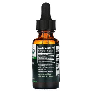 Gaia Herbs, насіння розторопші, 30 мл (1 рідк. унція)