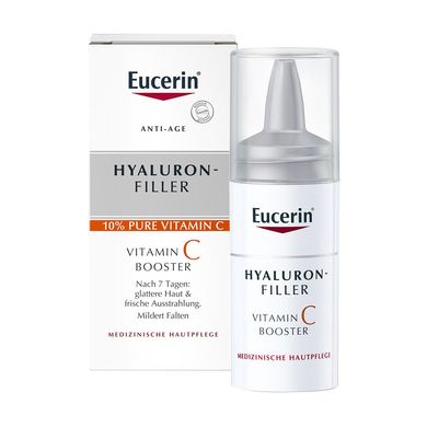 Антивікова сироватка з вітаміном С, Hyaluron Filler Vitamin C Booster, Eucerin, 8 мл