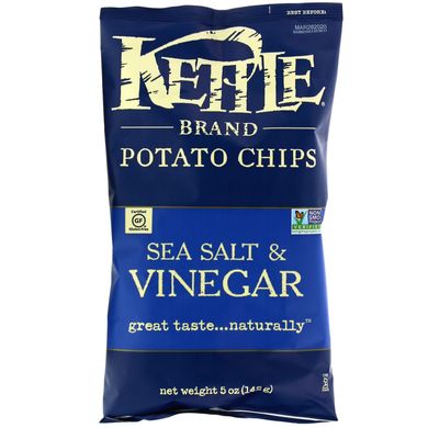 Картопляні чіпси Kettle Foods (Potato Chips) 142 г