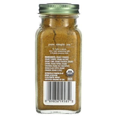 Острый порошок карри, Simply Organic, 79 г купить в Киеве и Украине