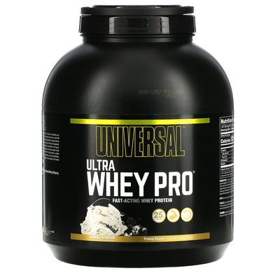 Ultra Whey Pro, білковий порошок, печиво та вершки, Universal Nutrition, 5 фунтів (2,27 кг)