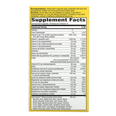 Мультивітаміни без заліза Nature's Way (Alive! Max6 Dailiy Multi-Vitamin) 90 капсул