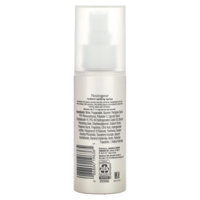 Neutrogena, Radiant Setting Spray, 3.4 fl oz (100 ml) купить в Киеве и Украине