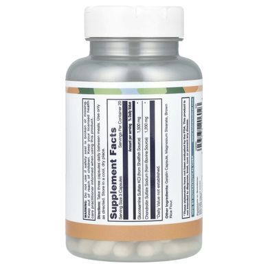 Глюкозамін Хондроїтин LifeTime Vitamins (Glucosamine Chondroitin Complex Formula) 1500 мг / 1200 мг 60 капсул