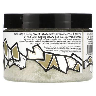 Zum Tub, сіль Епсома і морська сіль, ладан і смирну, Indigo Wild, 340 г