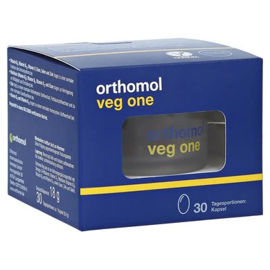 Orthomol Veg one, Ортомол Вег Ван 30 днів (капсули) /ТЕРМІН!!!