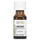 100% чистое эфирное масло, орегано, 100% Pure Essential Oil, Oregano, Aura Cacia, 15 мл фото