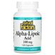 Natural Factors, Альфа-липоевая кислота, 100 мг, 120 капсул фото