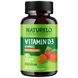 NATURELO, жевательные таблетки с витамином D3, со вкусом фруктового ассорти, 90 жевательных вегетарианских таблеток фото