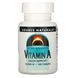 Вітамін A Source Naturals (Vitamin A) 10000 МО 100 таблеток фото
