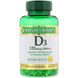Витамин D3 Nature's Bounty (Vitamin D3) 125 мкг 5.000 МЕ 240 капсул фото
