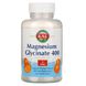 Глицинат магния 400, натуральный апельсиновый вкус, Magnesium Glycinate 400, Natural Orange Flavor, KAL, 120 жевательных конфет фото