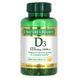 Vitamin D3 125 mcg 5,000 IU 240 capsules