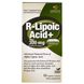R-ліпоєва кислота, Genceutic Naturals, 300 мг, 60 капсул фото