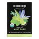 Choice Organic Teas, Травяной чай, мятный шалфей, без кофеина, 16 чайных пакетиков, 1,02 унции (29 г) фото