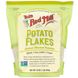 Картопляні пластівці, картопляне пюре швидкого приготування, Potato Flakes, Instant Mashed Potatoes, Bob's Red Mill, 454 г фото