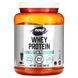 Сывороточный протеин вкус сливочного шоколада Now Foods (Whey Protein) 907 г фото
