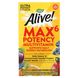 Мультивітаміни без заліза Nature's Way (Alive! Max6 Dailiy Multi-Vitamin) 90 капсул фото