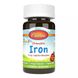 Железо детское вкус клубники Carlson Labs (Kid's Chewable Iron) 15 мг 30 жевательных таблеток фото